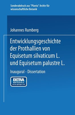 Entwicklungsgeschichte der Prothallien von Equisetum silvaticum L. und Equisetum palustre L.