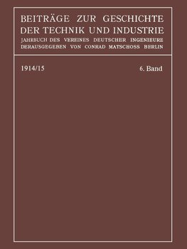 Beiträge zur Geschichte der Technik und Industrie