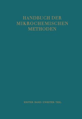 Waagen und Geräte zur Anorganischen Mikro-Gewichtsanalyse