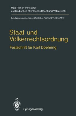 Staat und Völkerrechtsordnung