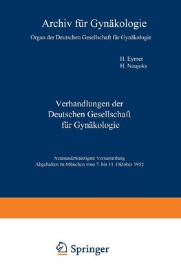 Verhandlungen der Deutschen Gesellschaft für Gynäkologie