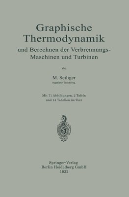 Graphische Thermodynamik und Berechnen der Verbrennungs-Maschinen und Turbinen