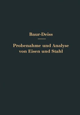 Probenahme und Analyse von Eisen und Stahl