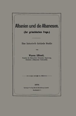 Albanien und die Albanesen