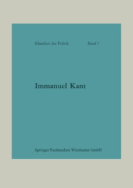 Immanuel Kant