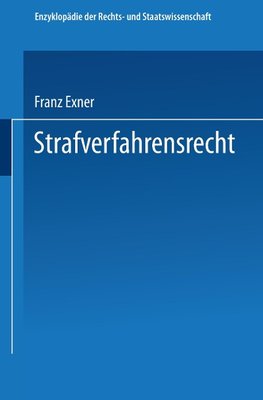 Strafverfahrensrecht