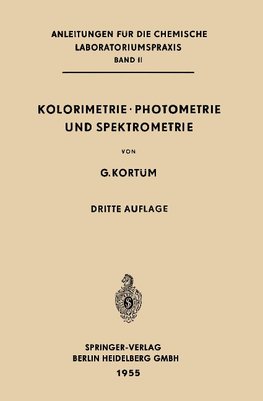 Kolorimetrie · Photometrie und Spektrometrie