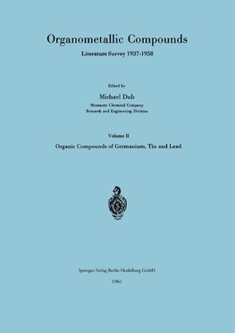 Organometallic Compounds Literature Survey 1937-1958