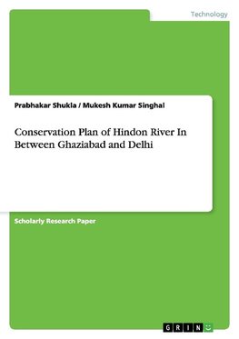 Conservation Plan of Hindon River In Between Ghaziabad and Delhi