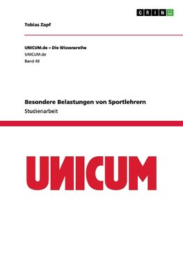 Besondere Belastungen von Sportlehrern