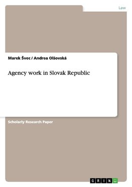 Agency work in Slovak Republic