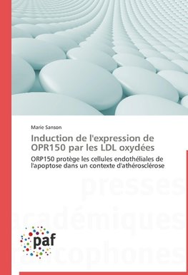 Induction de l'expression de OPR150 par les LDL oxydées