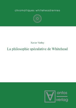 La philosophie spéculative de Whitehead