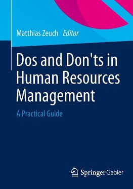 Do's and Don'ts in Human Resources Management