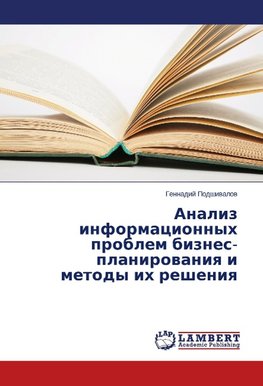 Analiz informatsionnykh problem biznes-planirovaniya i metody ikh resheniya