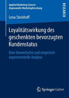 Loyalitätswirkung des geschenkten bevorzugten Kundenstatus