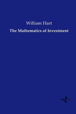 The Mathematics of Investment