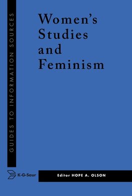 Information Sources in Women's Studies and Feminism