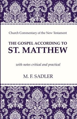 The Gospel According to St. Matthew