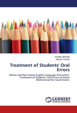 Treatment of Students' Oral Errors