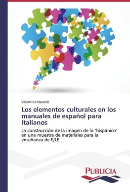 Los elementos culturales en los manuales de español para italianos