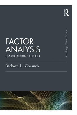 Gorsuch, R: Factor  Analysis