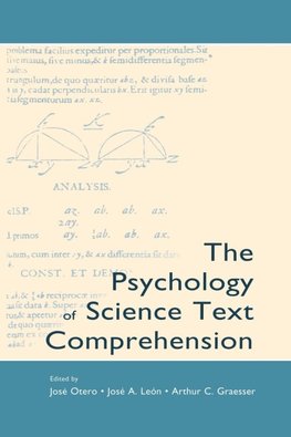 The Psychology of Science Text Comprehension