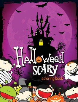 Halloween Scary Coloring Book