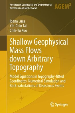 Shallow Geophysical Mass Flows down Arbitrary Topography