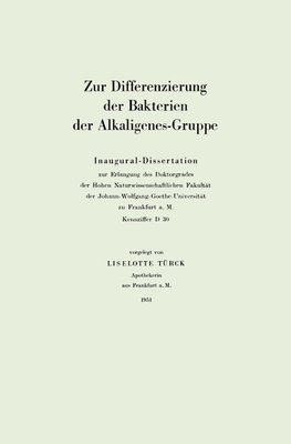 Zur Differenzierung der Bakterien der Alkaligenes-Gruppe