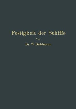 Festigkeit der Schiffe