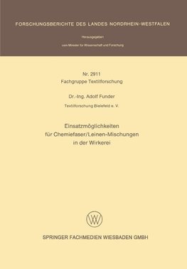 Einsatzmöglichkeiten für Chemiefaser/Leinen-Mischungen in der Wirkerei