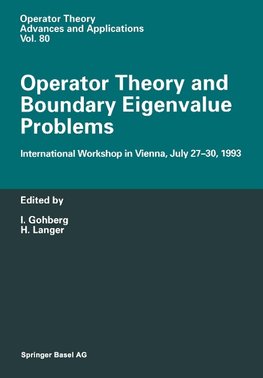 Operator Theory and Boundary Eigenvalue Problems