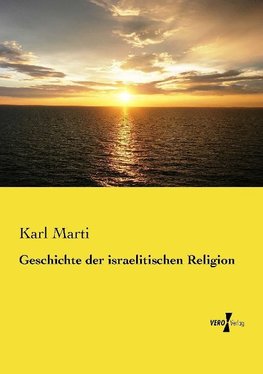 Geschichte der israelitischen Religion