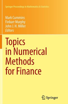 Topics in Numerical Methods for Finance