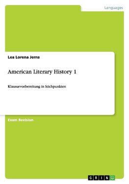 American Literary History 1