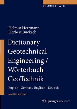 Dictionary Geotechnical Engineering/Wörterbuch GeoTechnik