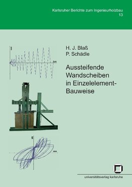 Aussteifende Wandscheiben in Einzelelement-Bauweise