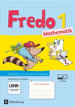 Fredo Mathematik Ausgabe A 1. Schuljahr. Arbeitsheft mit CD-ROM