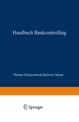 Handbuch Bankcontrolling