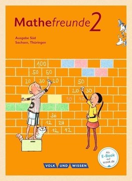 Mathefreunde 2. Schuljahr. Schülerbuch mit Kartonbeilagen Süd