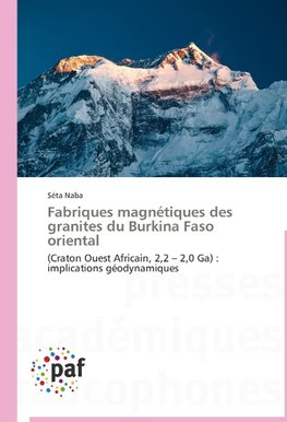 Fabriques magnétiques des granites du Burkina Faso oriental