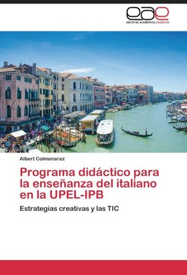 Programa didáctico para la enseñanza del italiano en la UPEL-IPB