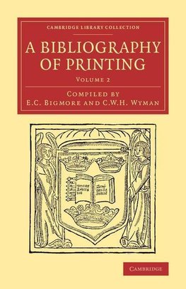 A Bibliography of Printing