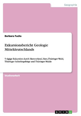 Exkursionsbericht Geologie Mitteldeutschlands