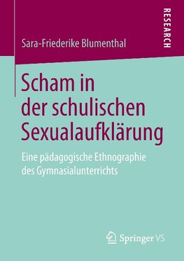 Scham in der schulischen Sexualaufklärung