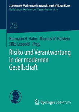 Risiko und Verantwortung in der modernen Gesellschaft