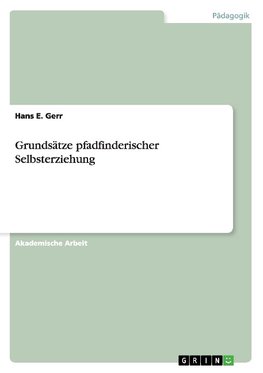 Grundsätze pfadfinderischer Selbsterziehung