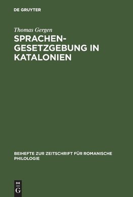 Sprachengesetzgebung in Katalonien