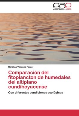 Comparación del fitoplancton de humedales del altiplano cundiboyacense